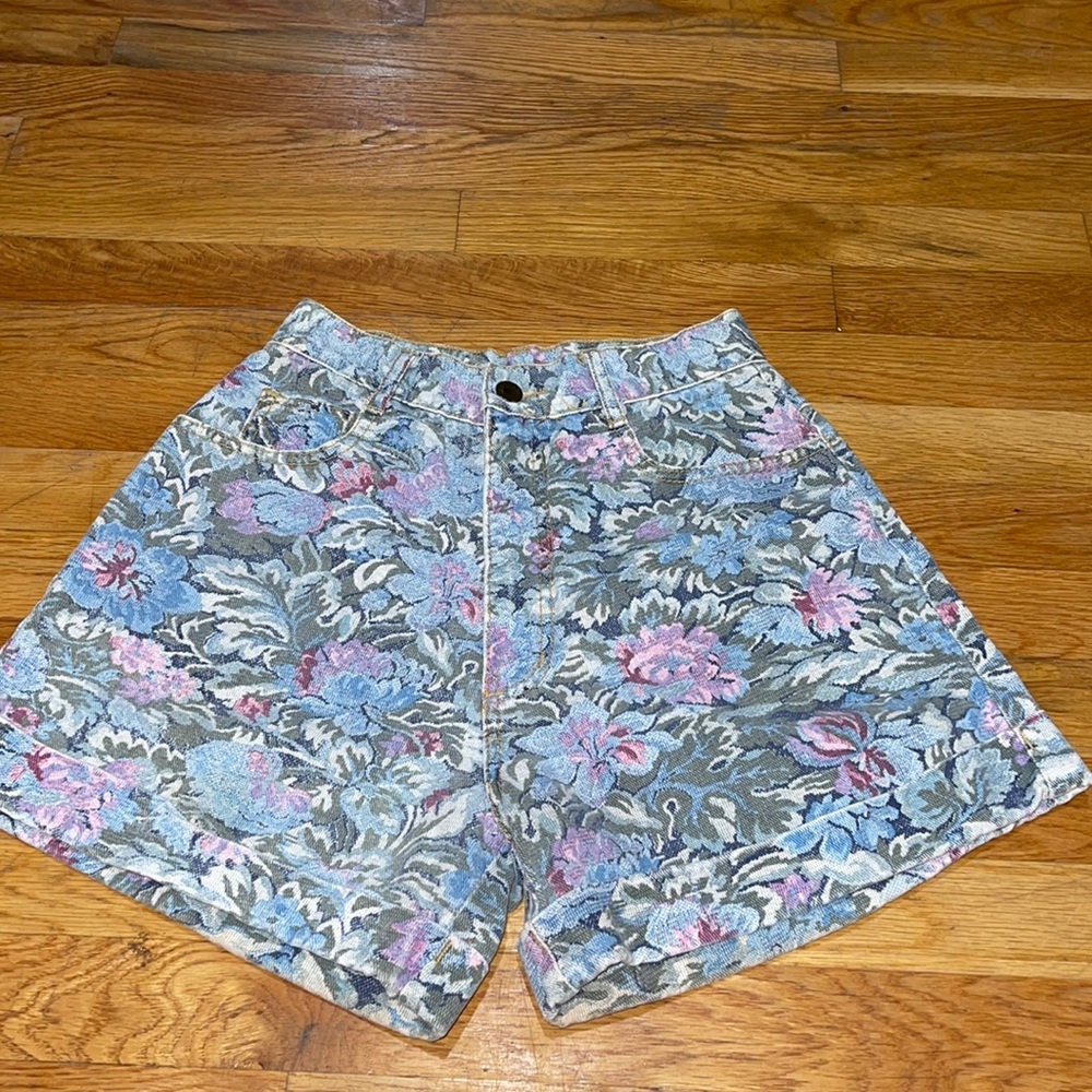 Vintage Paris blues shorts SOLD